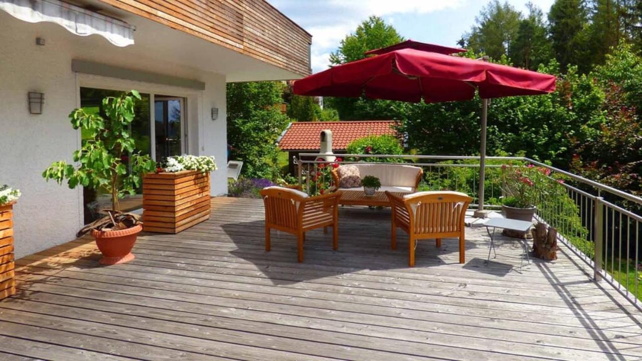 Apartament Haus Der 5 Kontinente Böbrach Zewnętrze zdjęcie